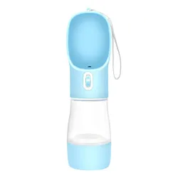 PAWS ASIA Suppliers Direct Sale Plastic Travel Multi Use Portable Dog Drink Bottle With Dog Food
