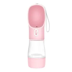PAWS ASIA Suppliers Direct Sale Plastic Travel Multi Use Portable Dog Drink Bottle With Dog Food