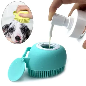 Pet Bathing Massage Gloves