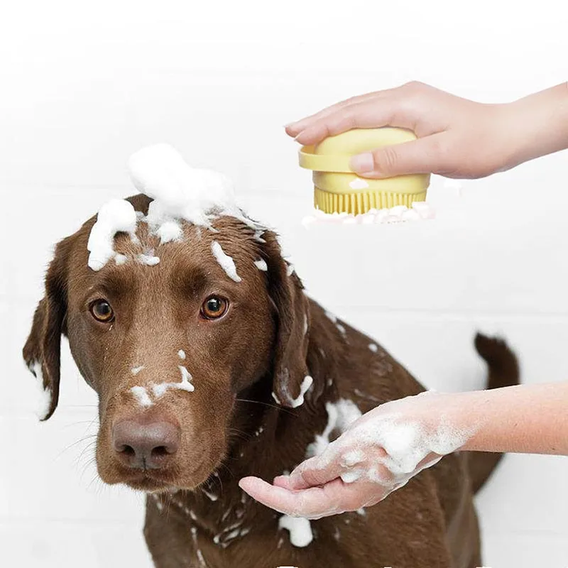 Pet Bathing Massage Gloves