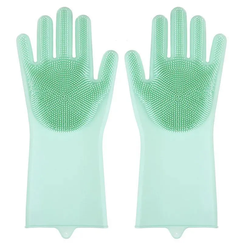 Pet Cleaning Gloves – Silicone Grooming Gloves with 3,000  Pins, Heat Resistant, for Hair Removal and Cleaning Pets or Home