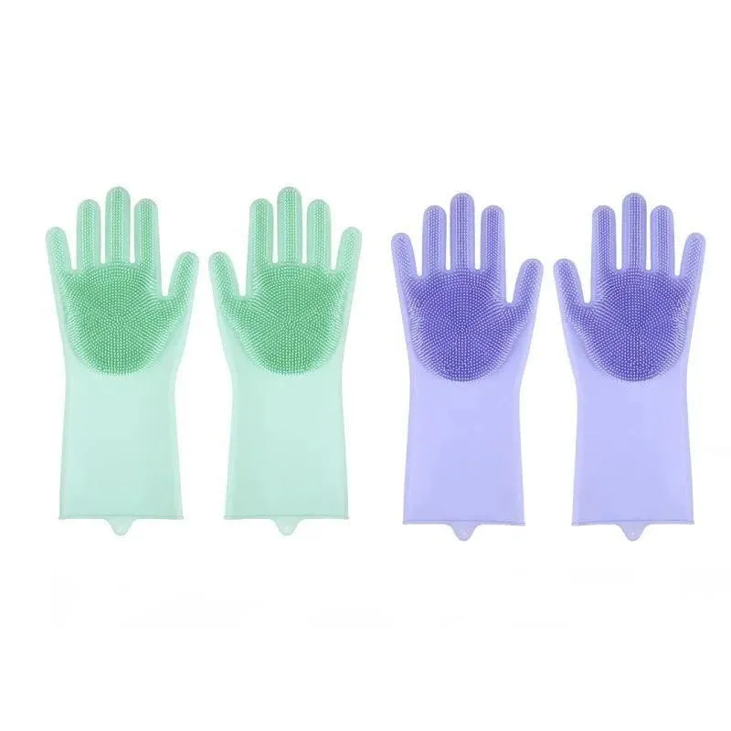 Pet Cleaning Gloves – Silicone Grooming Gloves with 3,000  Pins, Heat Resistant, for Hair Removal and Cleaning Pets or Home