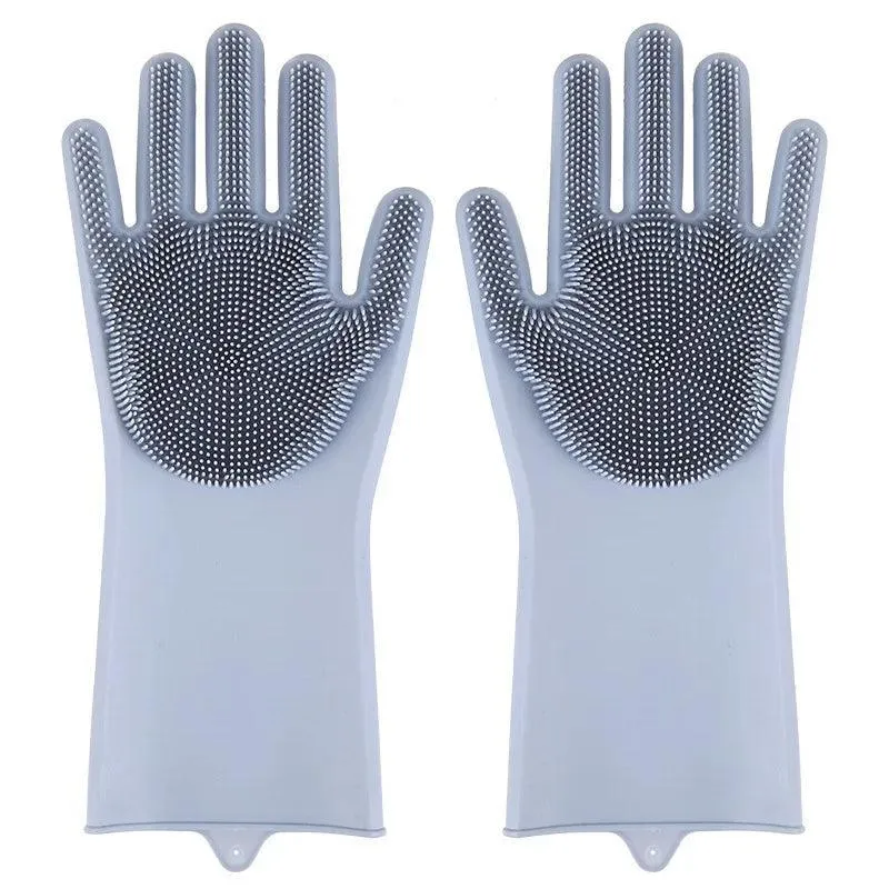 Pet Cleaning Gloves – Silicone Grooming Gloves with 3,000  Pins, Heat Resistant, for Hair Removal and Cleaning Pets or Home