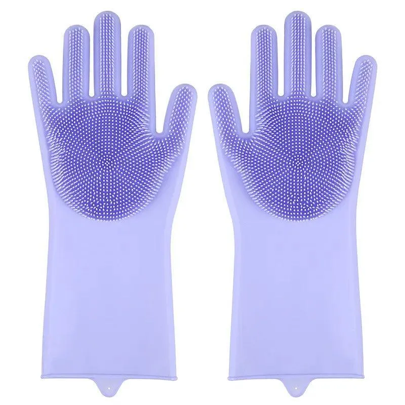 Pet Cleaning Gloves – Silicone Grooming Gloves with 3,000  Pins, Heat Resistant, for Hair Removal and Cleaning Pets or Home