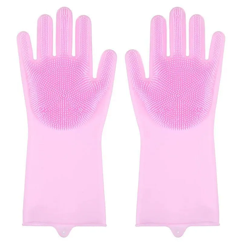 Pet Cleaning Gloves – Silicone Grooming Gloves with 3,000  Pins, Heat Resistant, for Hair Removal and Cleaning Pets or Home