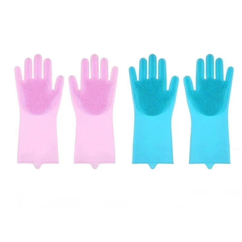 Pet Cleaning Gloves – Silicone Grooming Gloves with 3,000  Pins, Heat Resistant, for Hair Removal and Cleaning Pets or Home