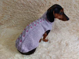 Pet clothes dog jumper with beads,holiday dog clothes,gift for pets