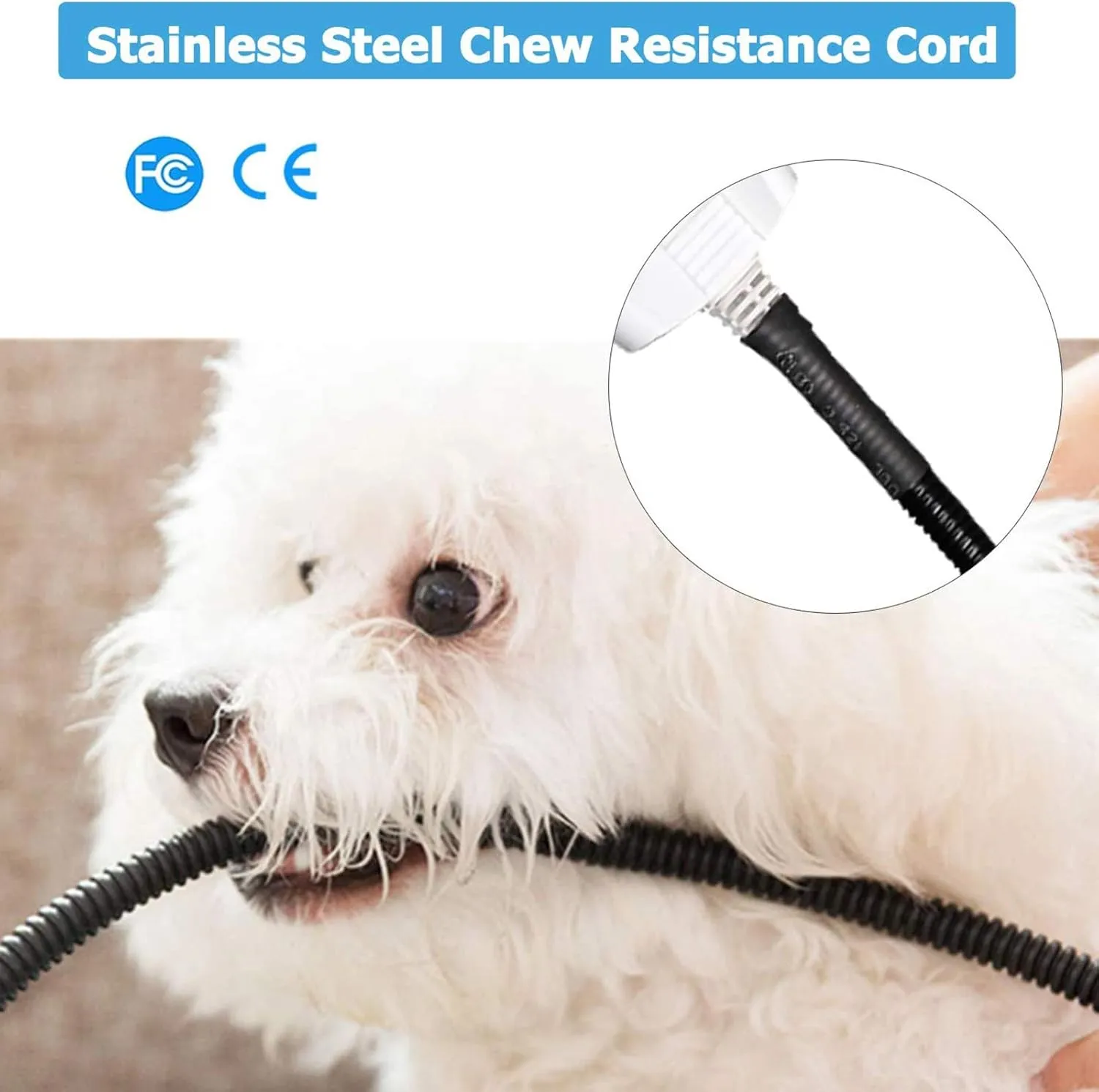 Pet Heating Pad, Electric Heated Cat Bed,Waterproof Heating Pad Blanket for Cats,Dogs, Adjustable Temperature Warming Safety Heating Pad with 147Cm Length Chew Resistant Steel Cord