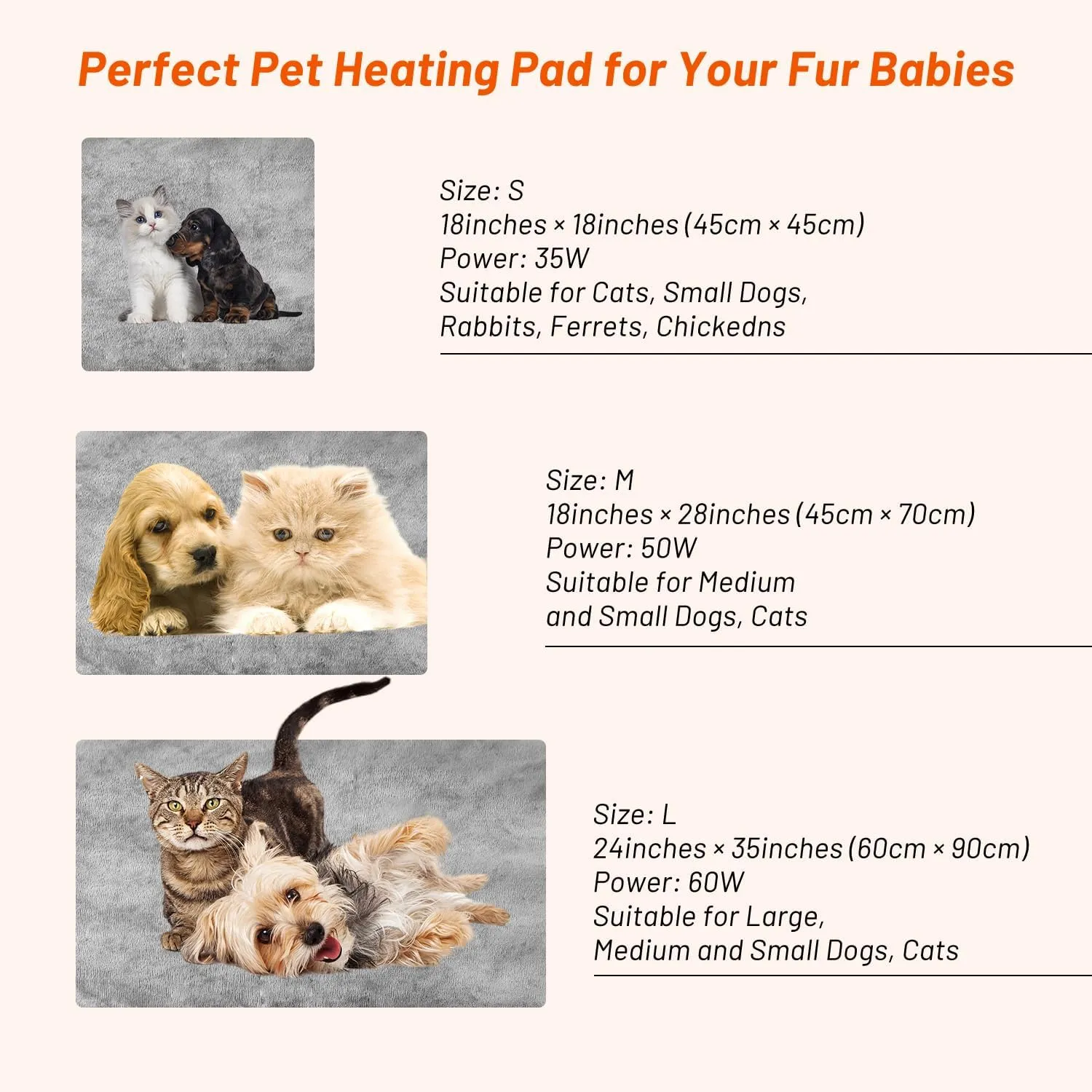 Pet Heating Pad for Cats Dogs, Electric Cat Heating Pad Indoor with Timer, 9 Level Temperature Dog Heating Pad Waterproof Heated Dog Pad Mat for Puppy Dog Cat (28.0" L x 18.0" W x 0.5" Th)