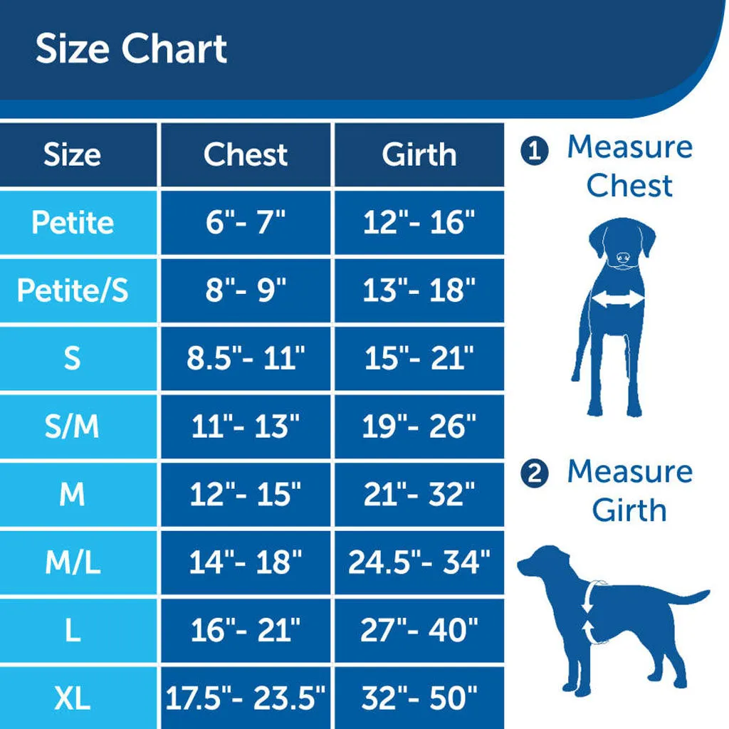 PetSafe Deluxe Easy Walk No Pull Dog Harness, Steel/Black