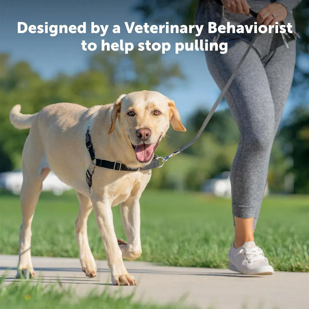 PetSafe Deluxe Easy Walk No Pull Dog Harness, Steel/Black