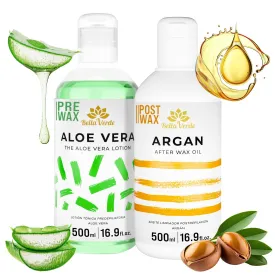 Pre and Post Waxing Care Home Kit for Women and Men Pack of 2 Spray Care