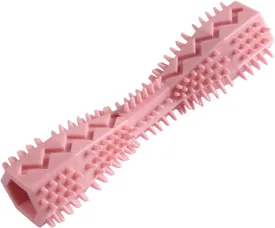 Puppy Bones for Small Dogs Teething Durable Dog Toothbrush Chew Toy Stick Soft Rubber Teeth Cleaning Point Massage Toothpaste Pet Supplies