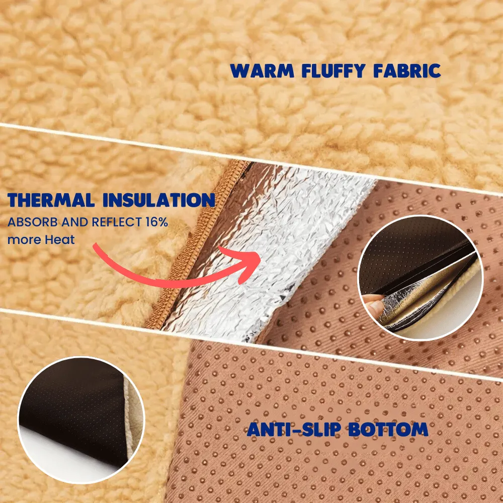 Self-Warming Pet Mat – Cozy & Non-Electric Warmth for Pets