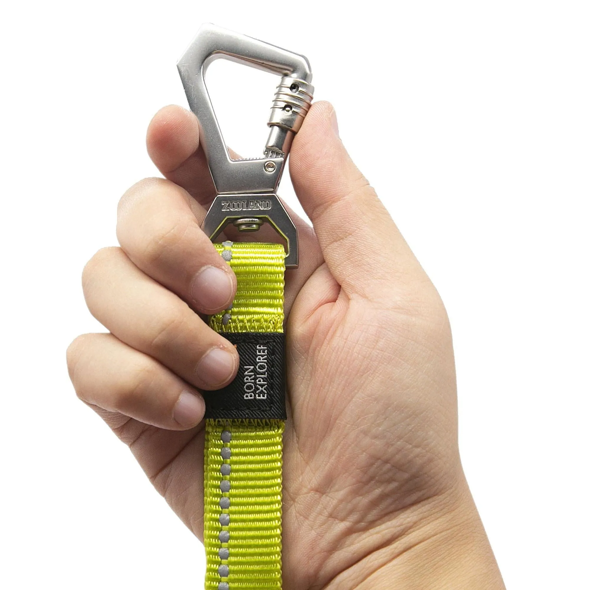 Shock-absorbing reflective dog leash Straps