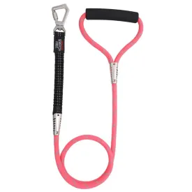 Shock-absorbing reflective dog leash Straps