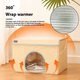 SnugglePaw Heated Cat Nest