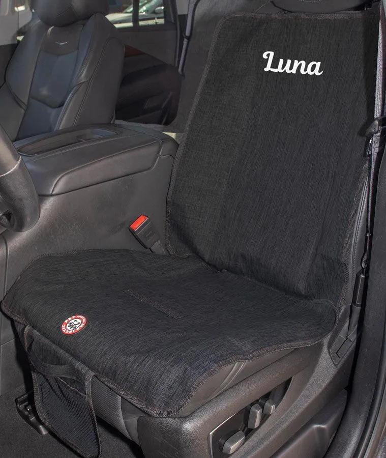Solid Bucket Seat Cover - Personalized