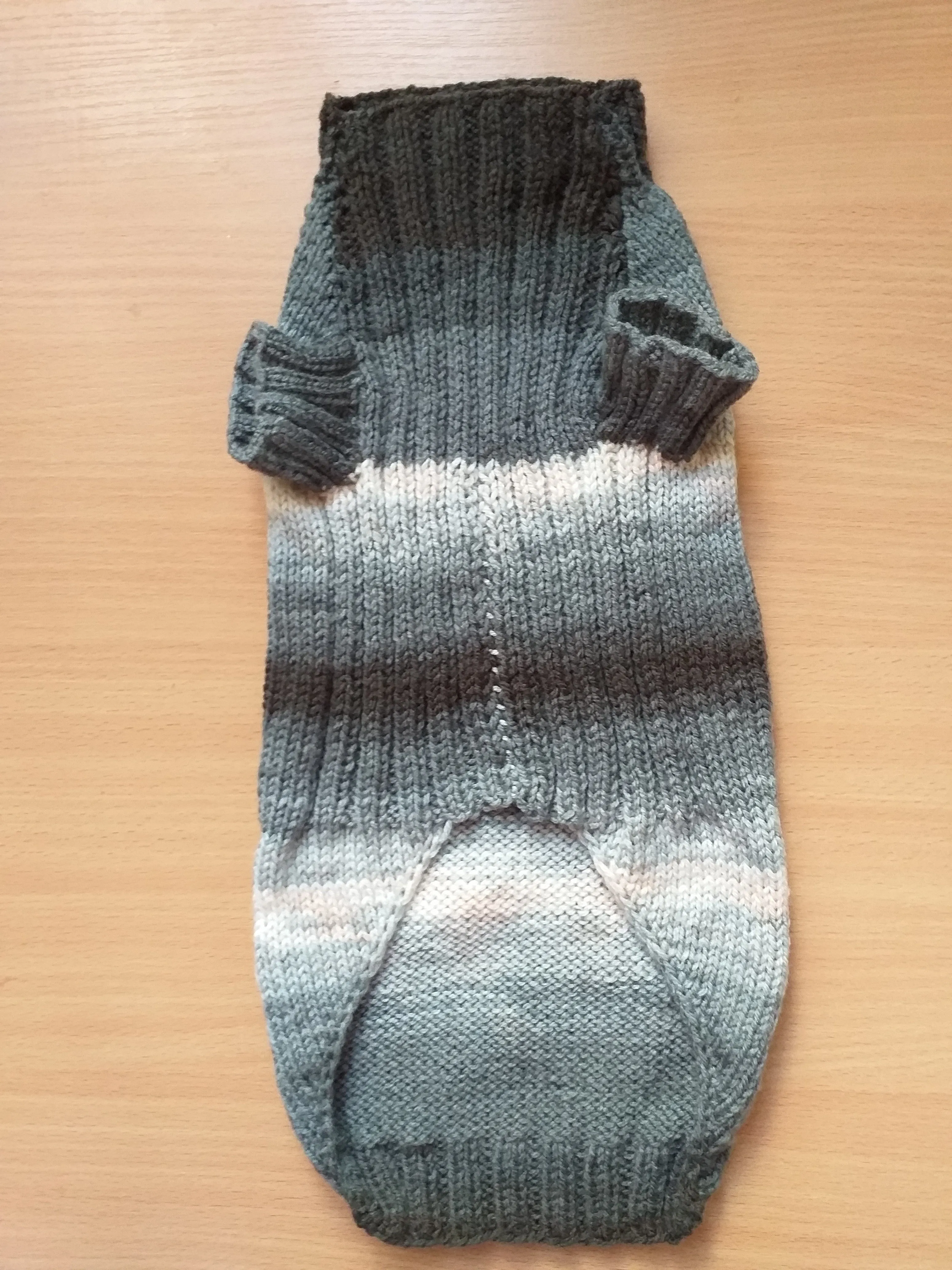 Suit for mini dachshund sweater and hat,knitted suit sweater and hat for dachshund or small dog, suit set sweater and hat for dog