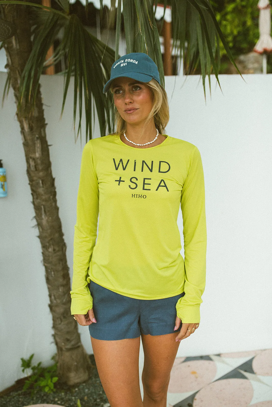Wind & Sea UPF50 Top - Sea Grape