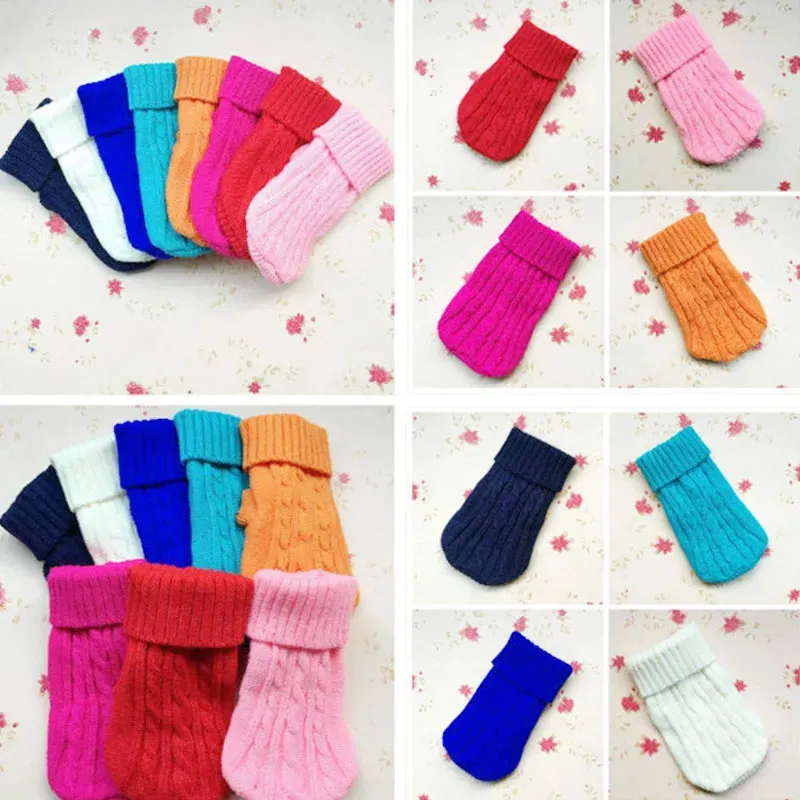 Winter Bliss: Knitted Pet Sweater - Cozy Dog Winter Clothes for Small to Medium Dogs, Perfect for Chihuahuas, Yorkshire Terriers, and Puppies