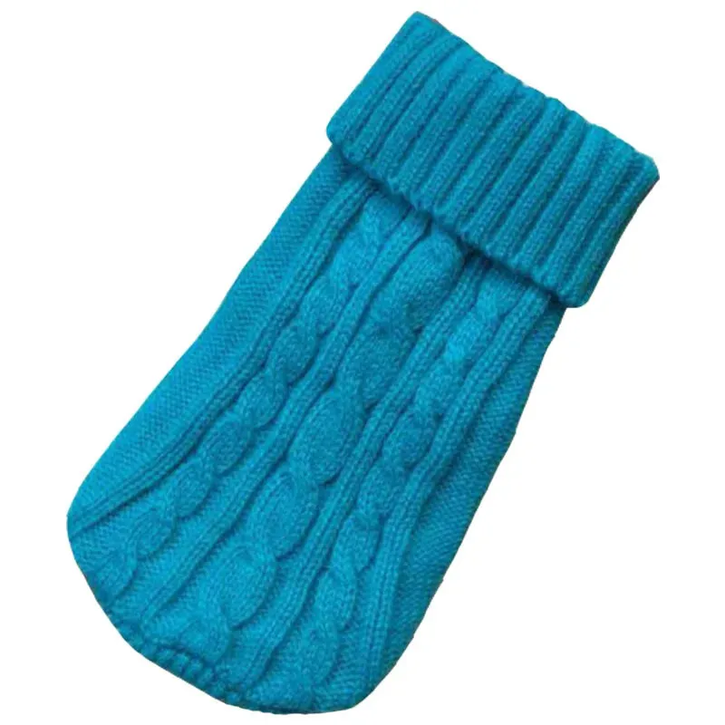 Winter Bliss: Knitted Pet Sweater - Cozy Dog Winter Clothes for Small to Medium Dogs, Perfect for Chihuahuas, Yorkshire Terriers, and Puppies